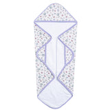 Premium Baby Knit Hooded Towel - Minnie Mouse's Bowquet