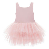 Pink Blush Solid Tutu Dress