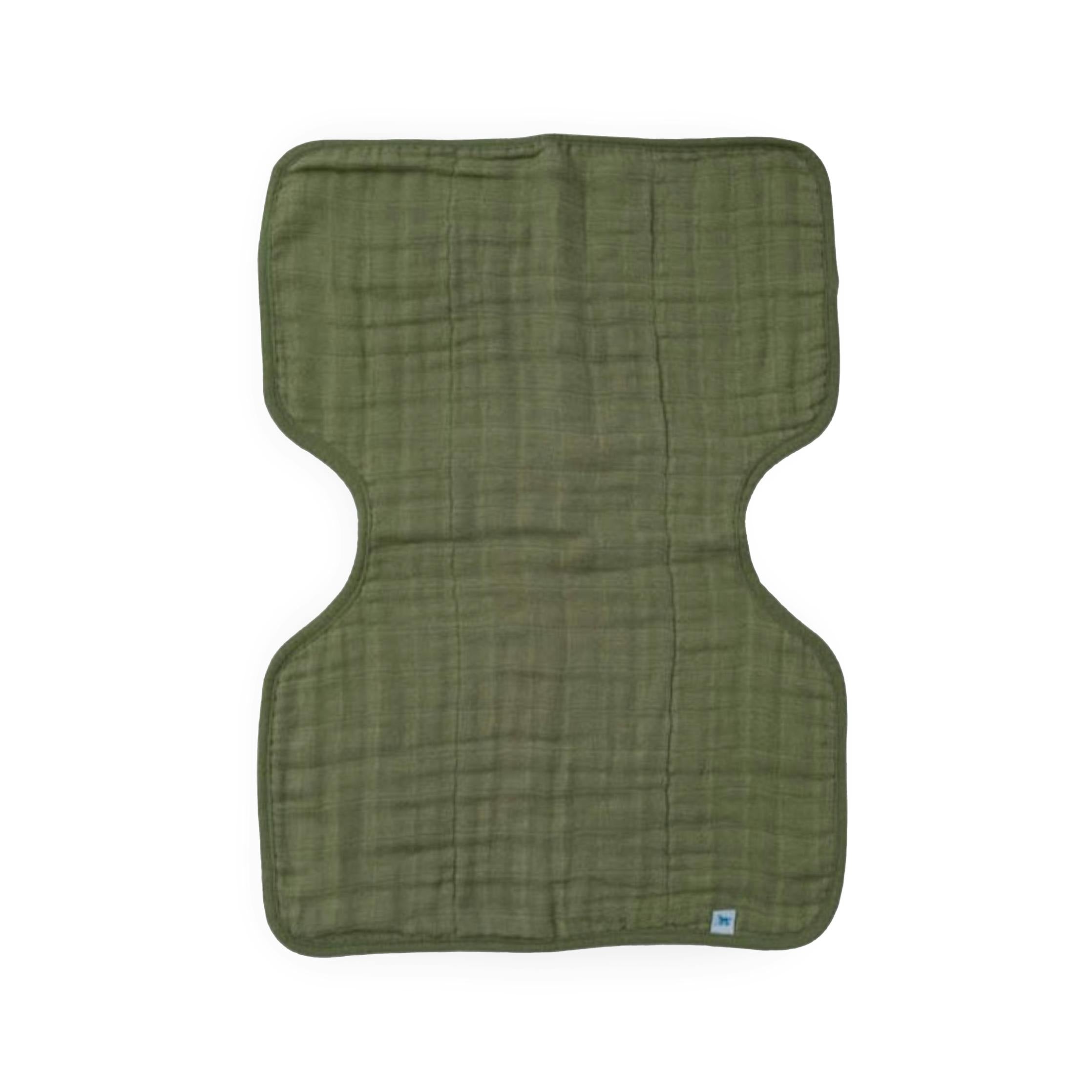 Cotton Muslin Burp Cloth - Fern