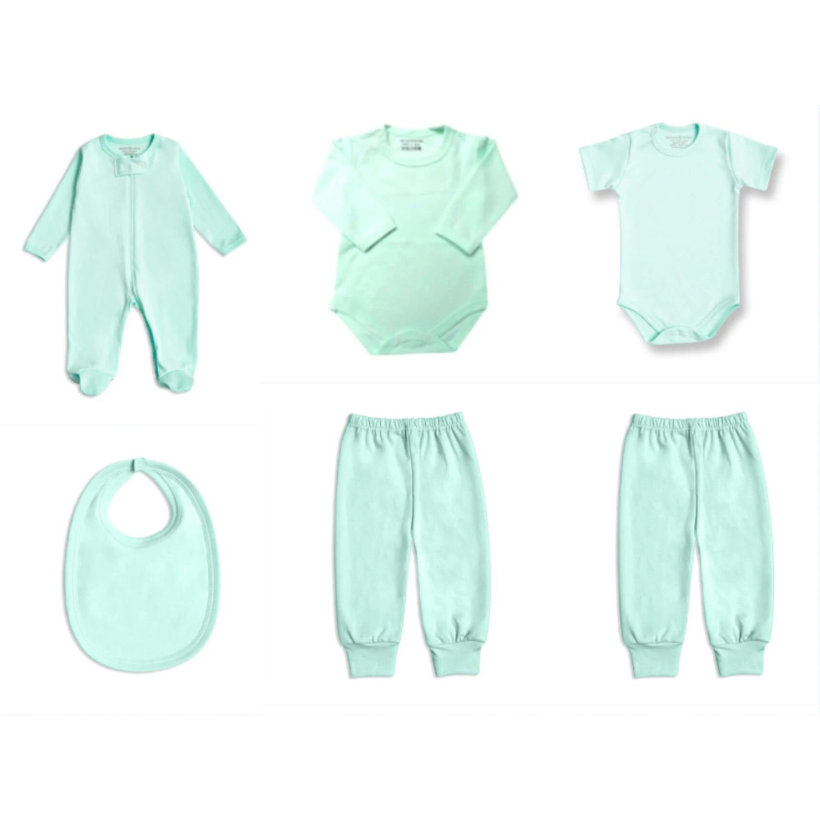 Mint Baby Essentials Gift Box, Green