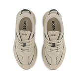 Beige Athletic Sneakers