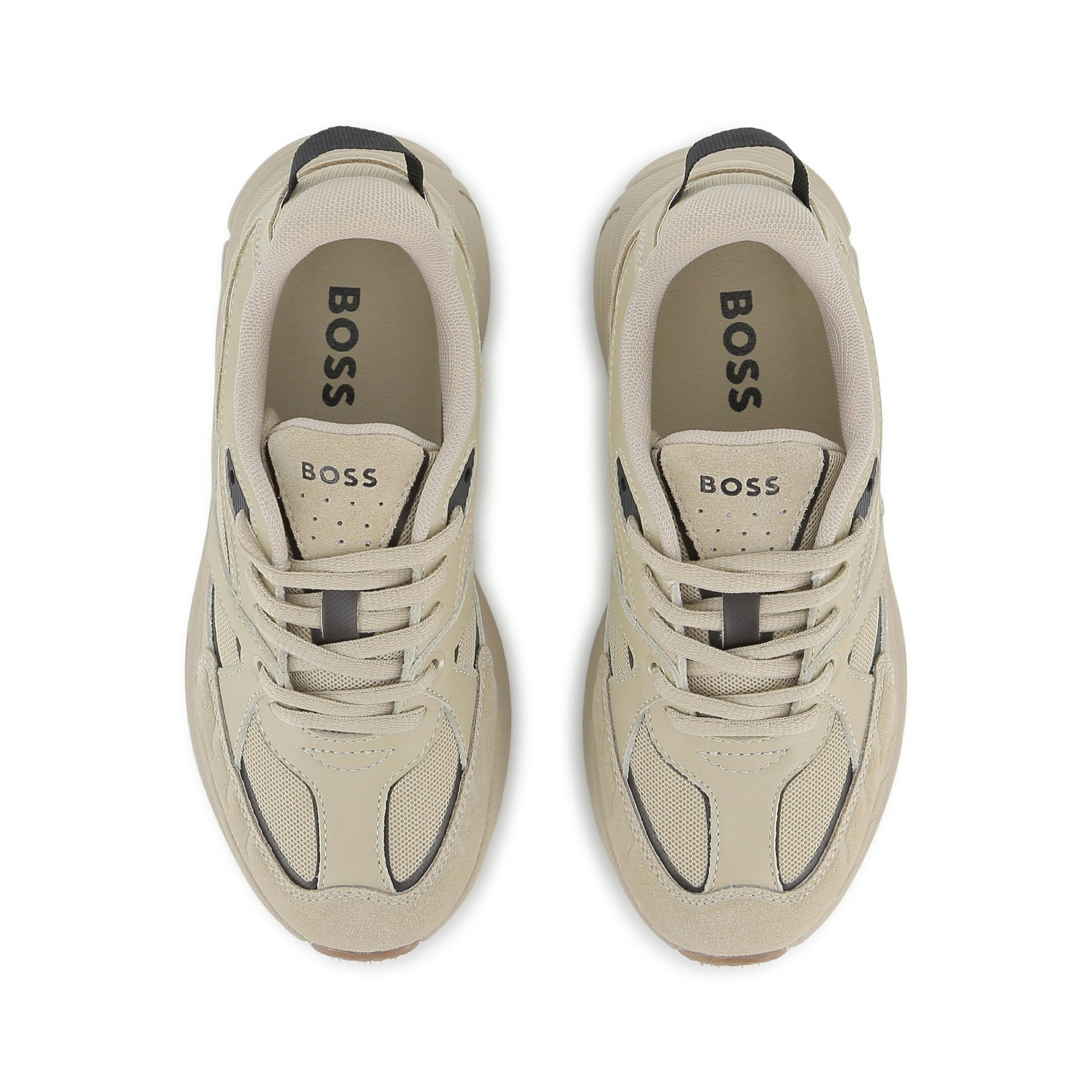 Beige Athletic Sneakers
