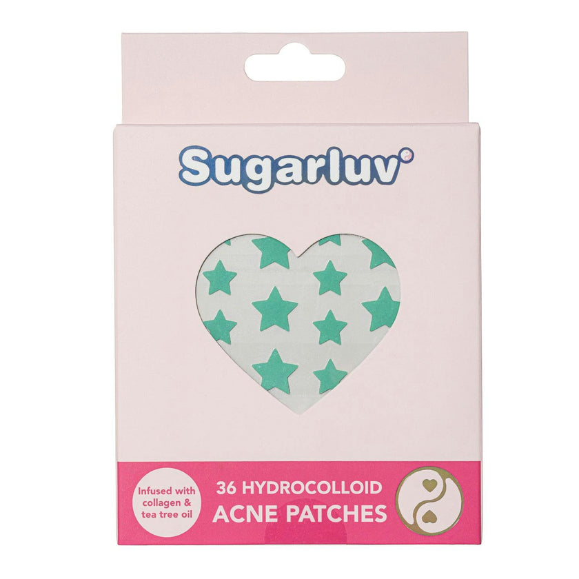 Watermelon + Cucumber Micellar Water Wipes and Mint Star Acne Patches Duo