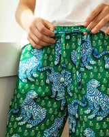 Tiger Queen - PJ Pants - Jade