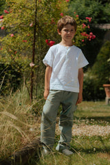 Pantalon enfant Golfeur - Vert Matcha