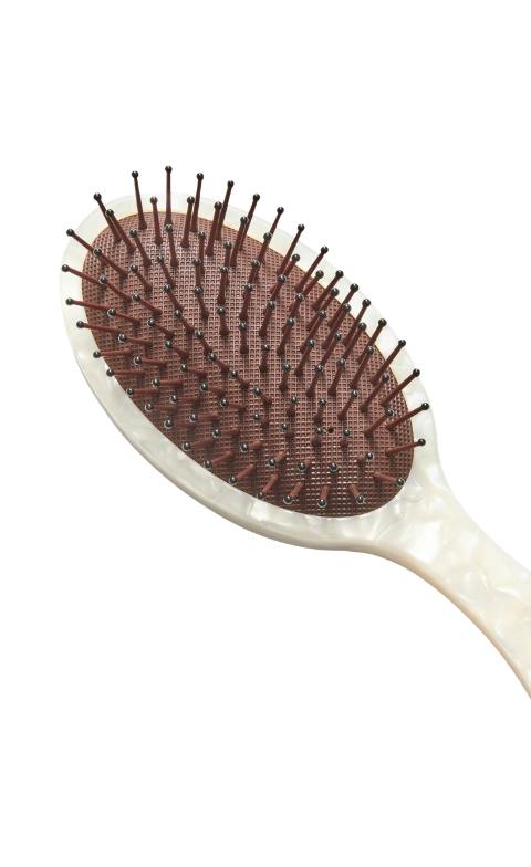 Everyday Detangling Hair Brush in White Shell