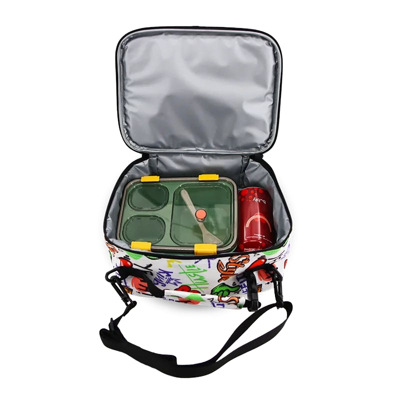 Cornelia Backpack with Lunch Bag and Pencil Case in Street Art