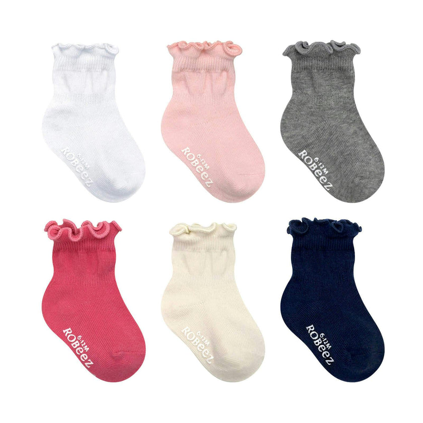 Frilly Girly Assorted 6pk Socks