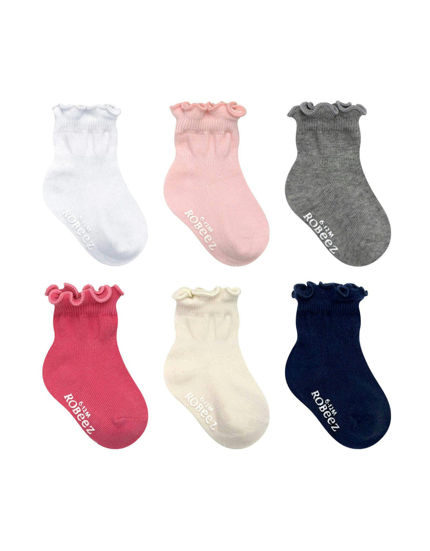 Frilly Girly Assorted 6pk Socks
