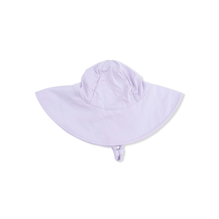 Solid Orchid Petal - Wide Brim Sun Hat