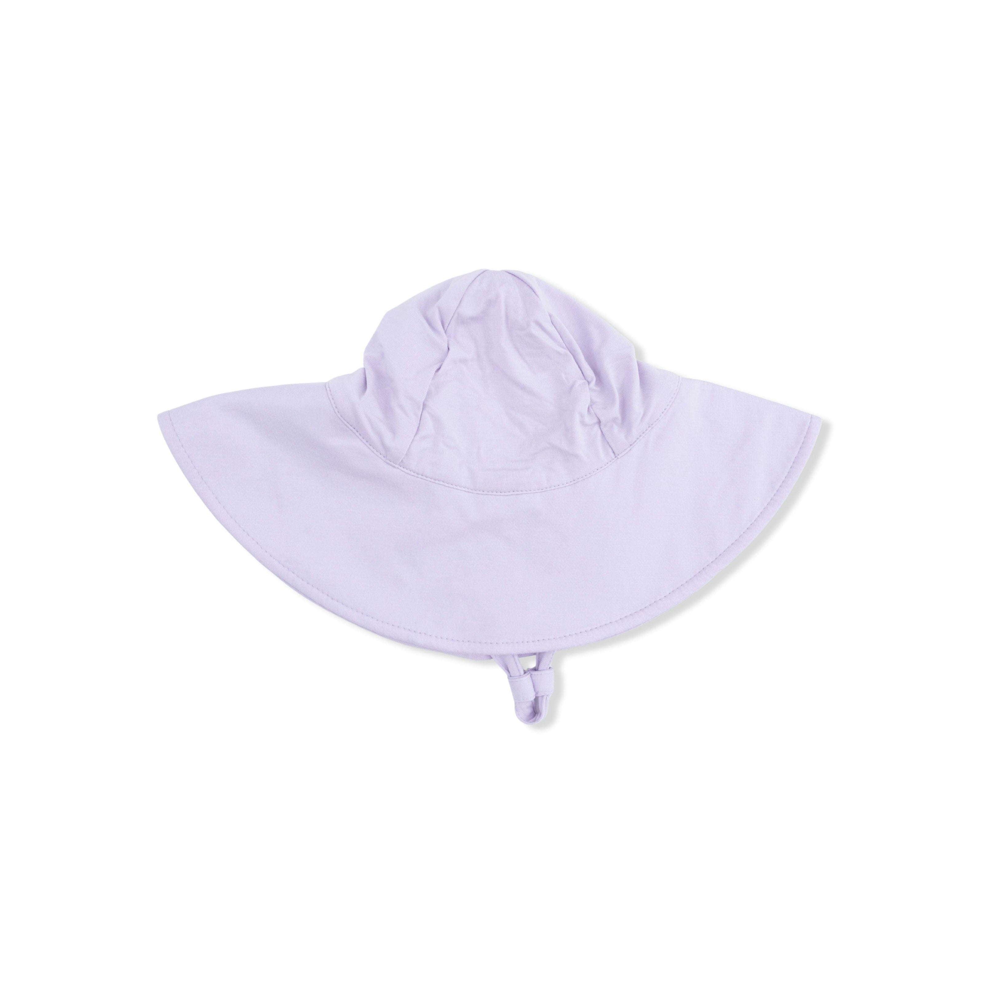 Solid Orchid Petal - Wide Brim Sun Hat