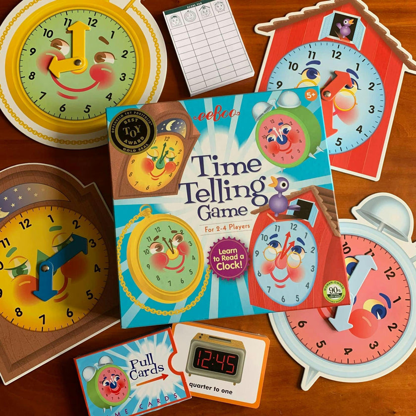 Time Telling Game Ages 5+
