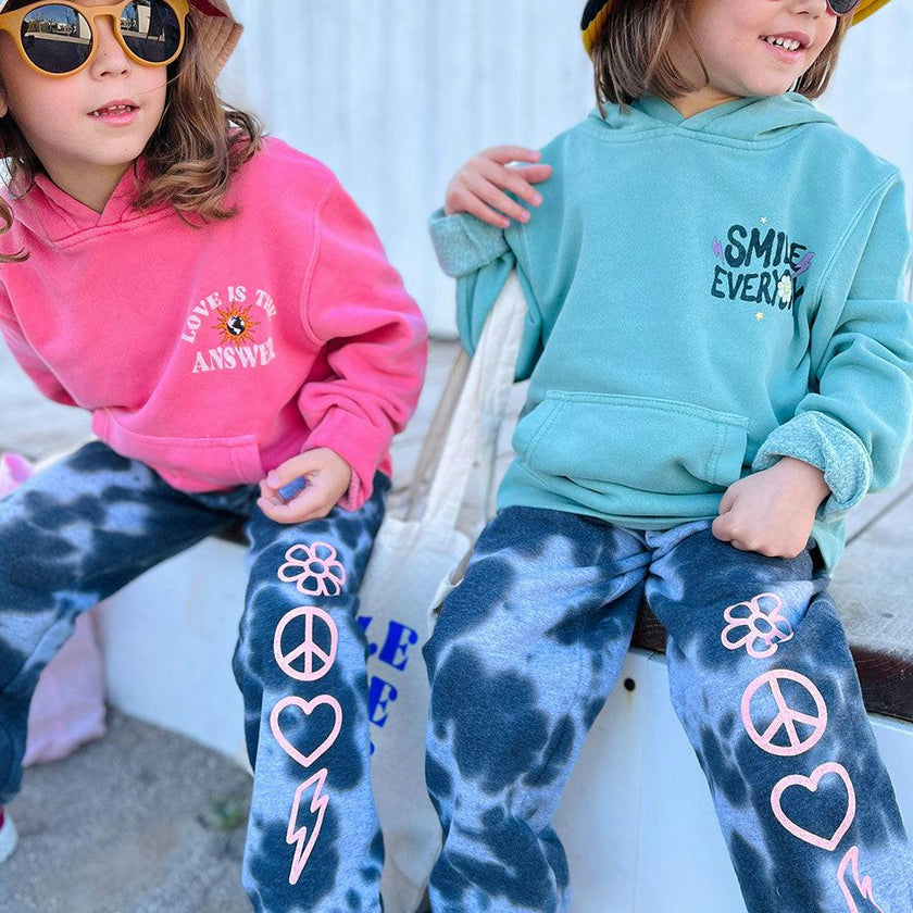 Tie Dye Peace Jogger Pant