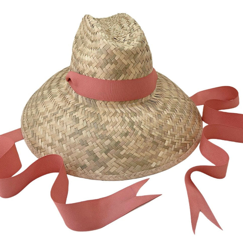 Coral, Ivory & French Blue Long Grosgrain Ribbon Pack