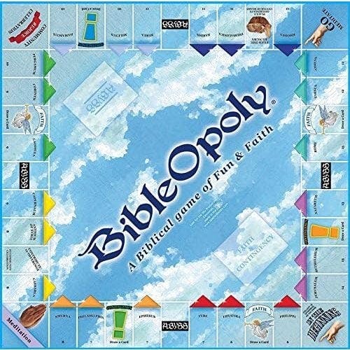 Late for the Sky Bible-Opoly Board Game