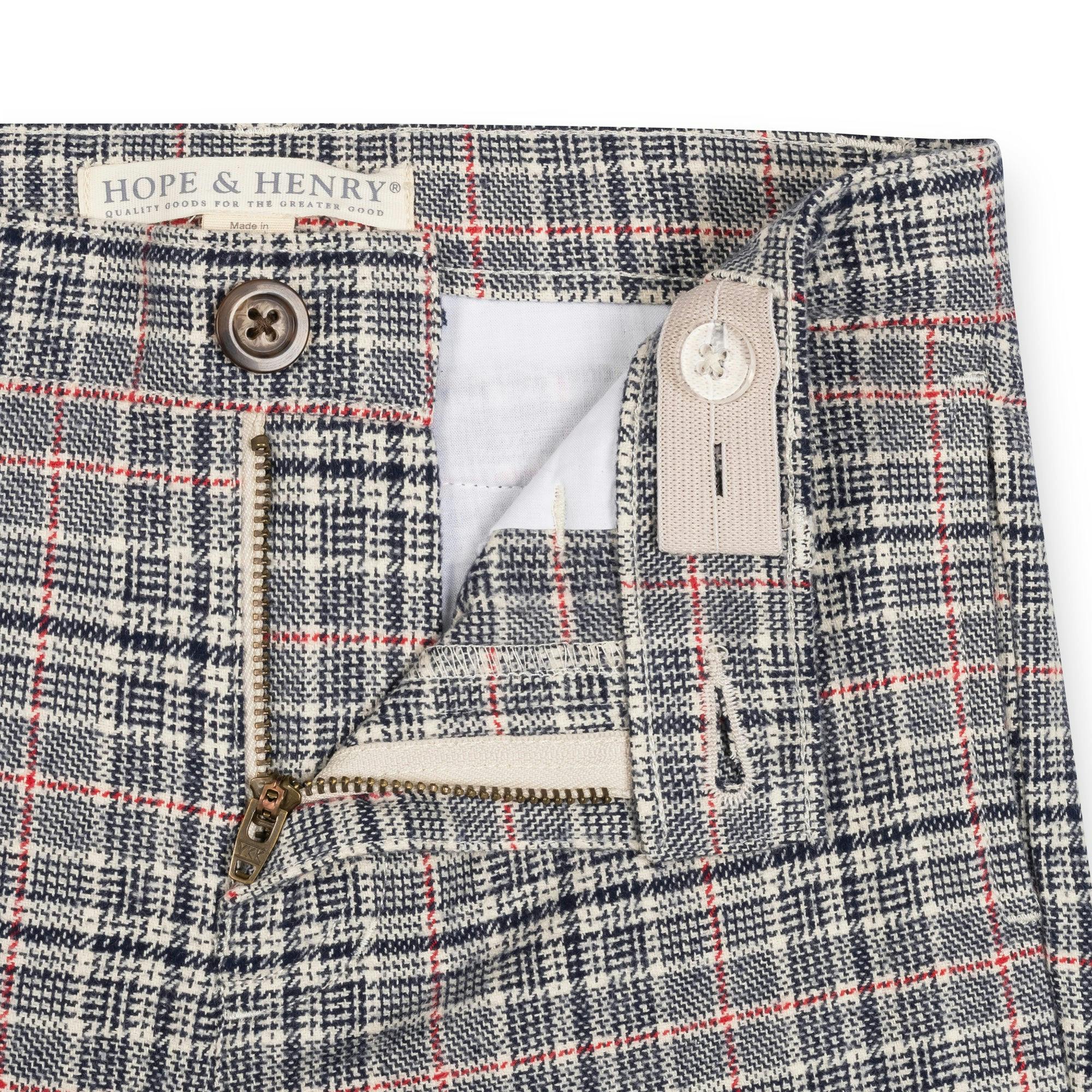 Organic Brushed Suit Pant