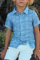 Malibu Jerry Short Sleeve Buttondown