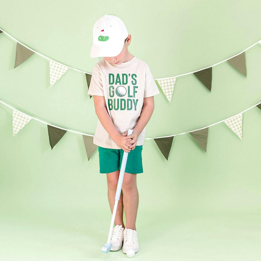 Dad's Golf Buddy Short Sleeve T-Shirt - Natural Heather