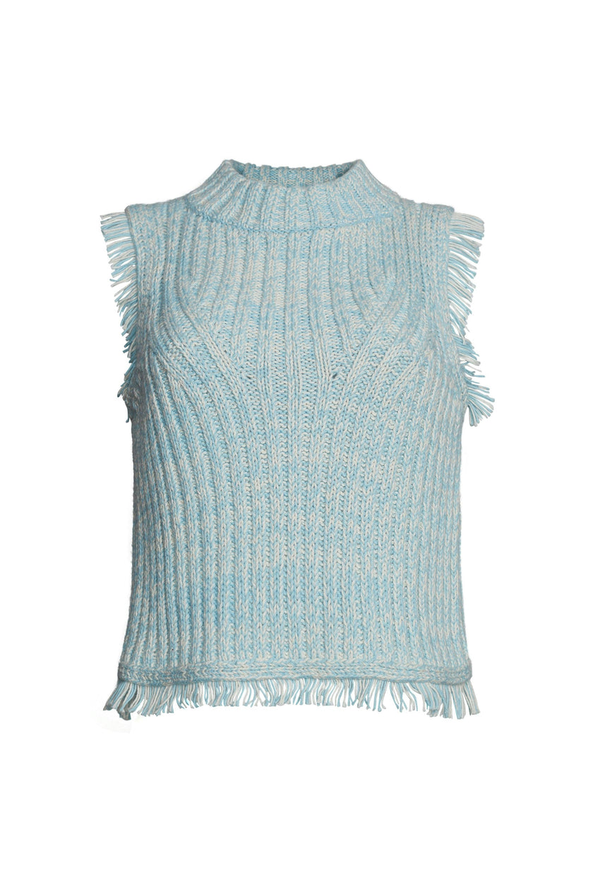 BRIA TANK | BLUE TWEED | LAST ONE!