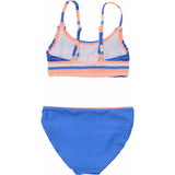 Reversible Sustainable Spaghetti Strap Smocked Top Bikini