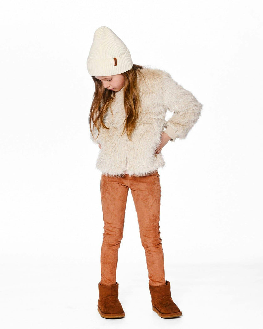 Stretch Suede Treggings