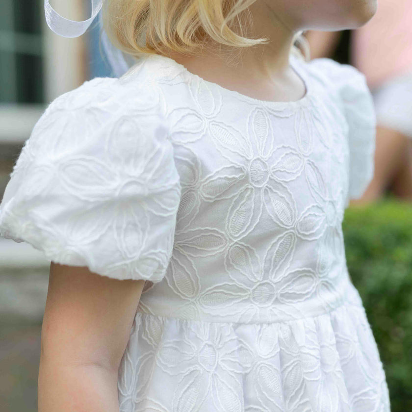 Embroidered Floral Dress