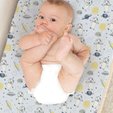 Print Organic Changing Pad Cover
