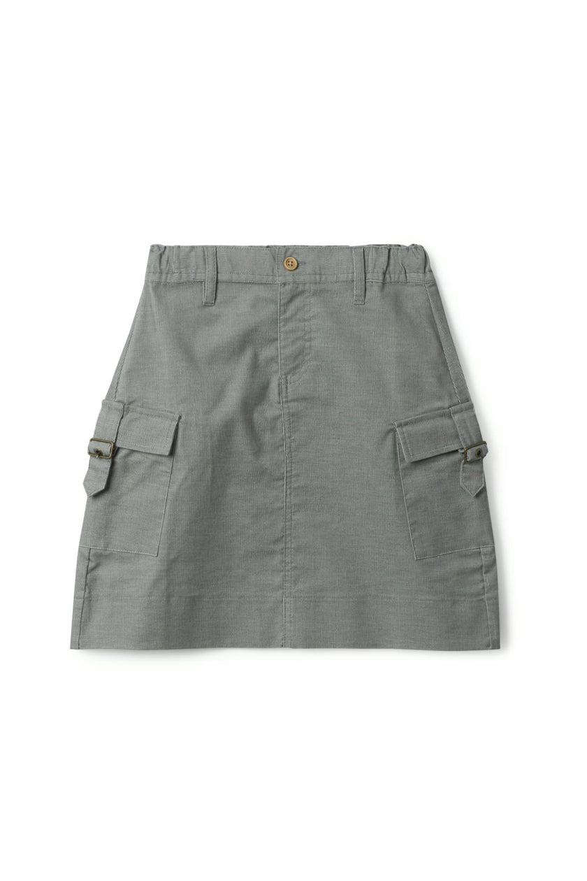 Corduroy A-Line Skirt