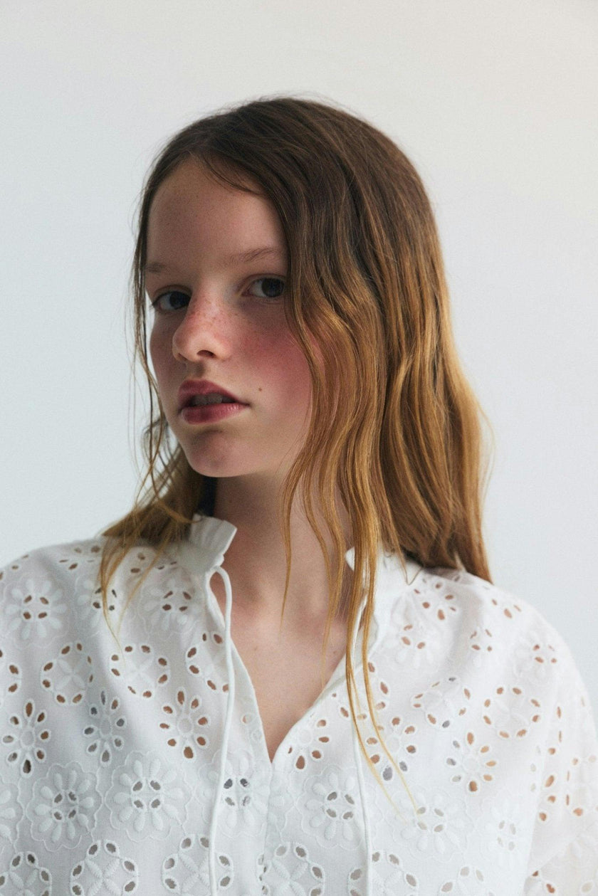 Sakura Teen Blouse Pure Cloud