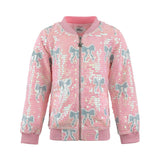 Sequin Bows Bomber