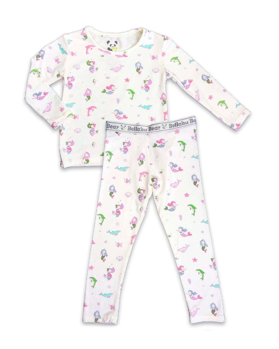 Mermaid Bamboo Kids Pajamas
