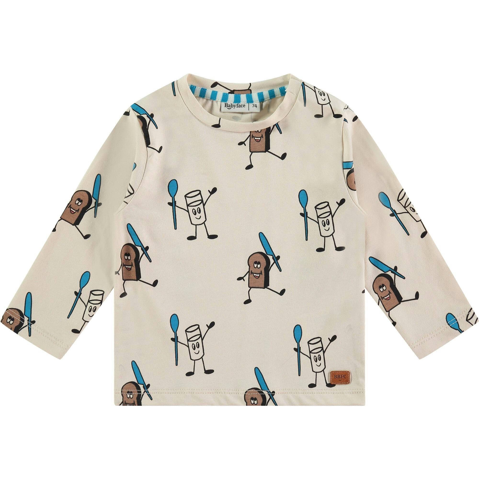 Long Sleeve T-Shirt Milk & Toast
