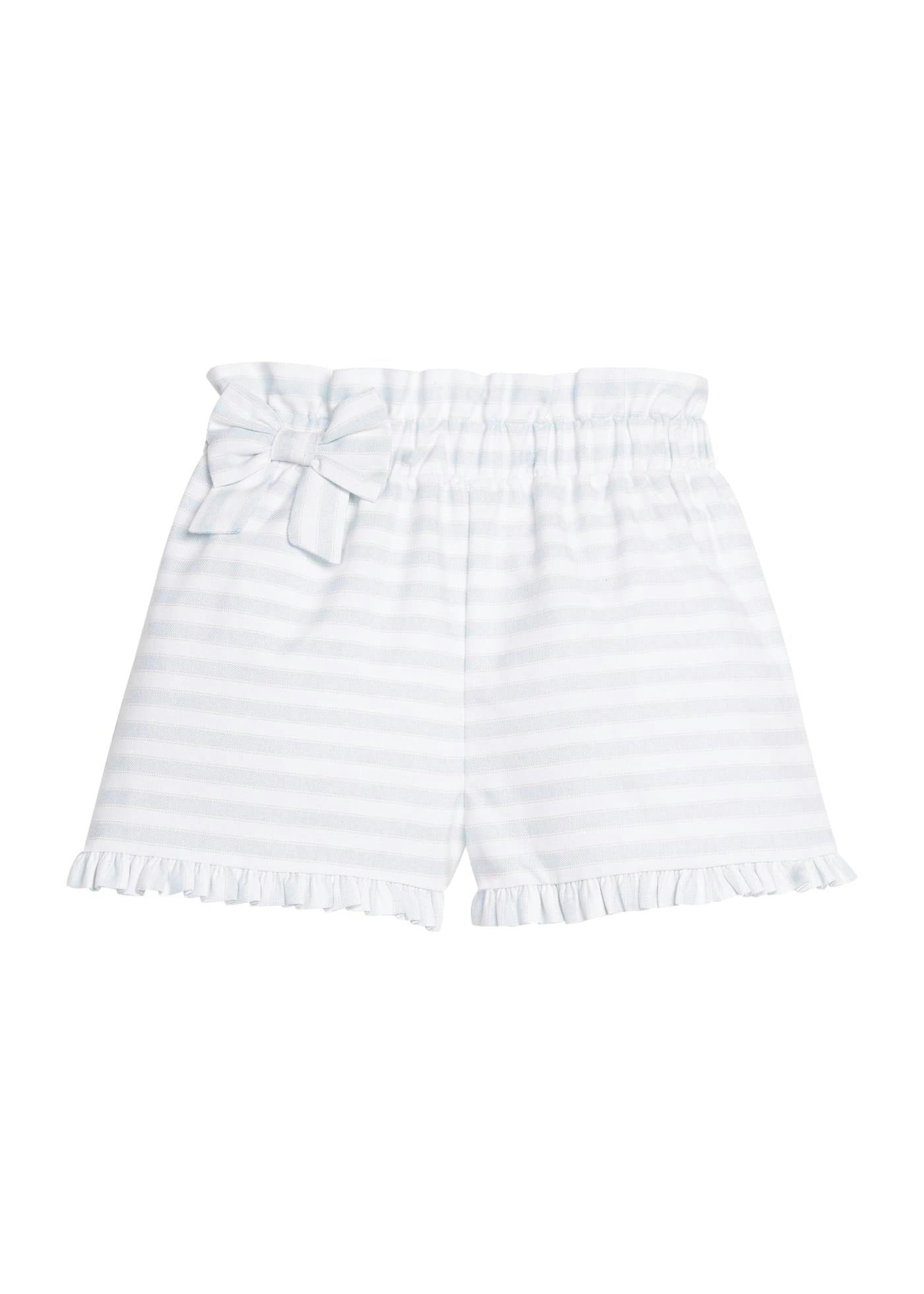 Paperbag Bow Short - Savannah Stripe