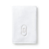 DH Oval Monogram Embroidered Fingertip Towel
