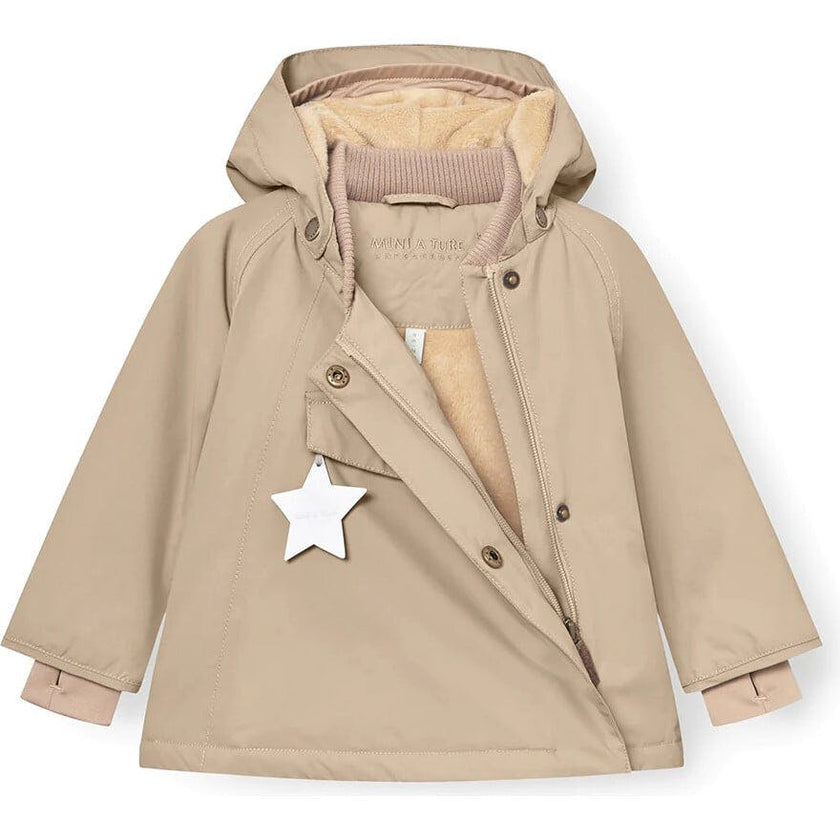 MINI A TURE MATWANG Fleece Lined Winter Jacket - Savannah Tan