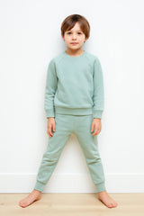 Sherpa Raglan Sweatshirt and Jogger Set