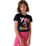 All About Patch Hot Pink Denim Skirt