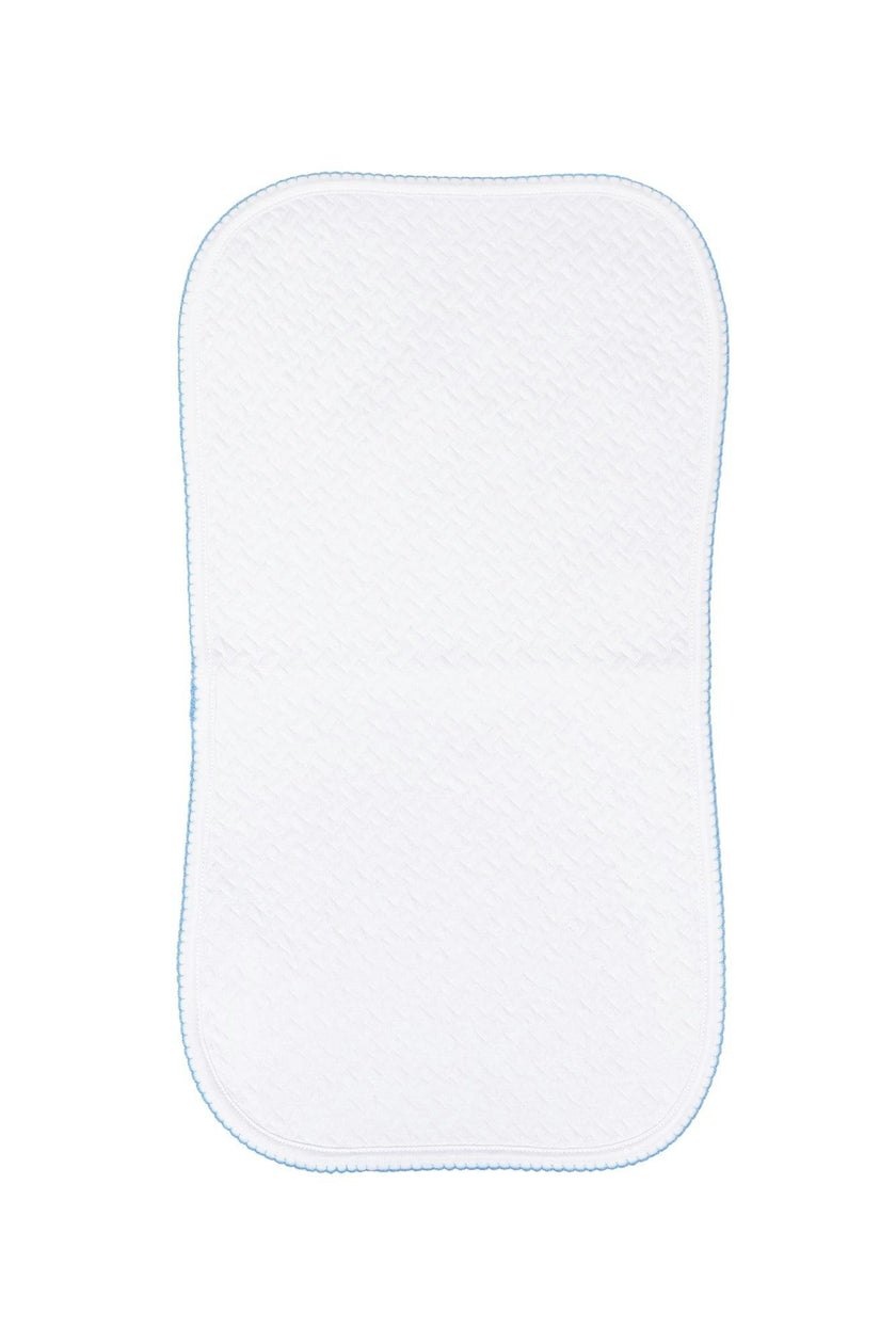 Basket Weave Baby Burp Cloth