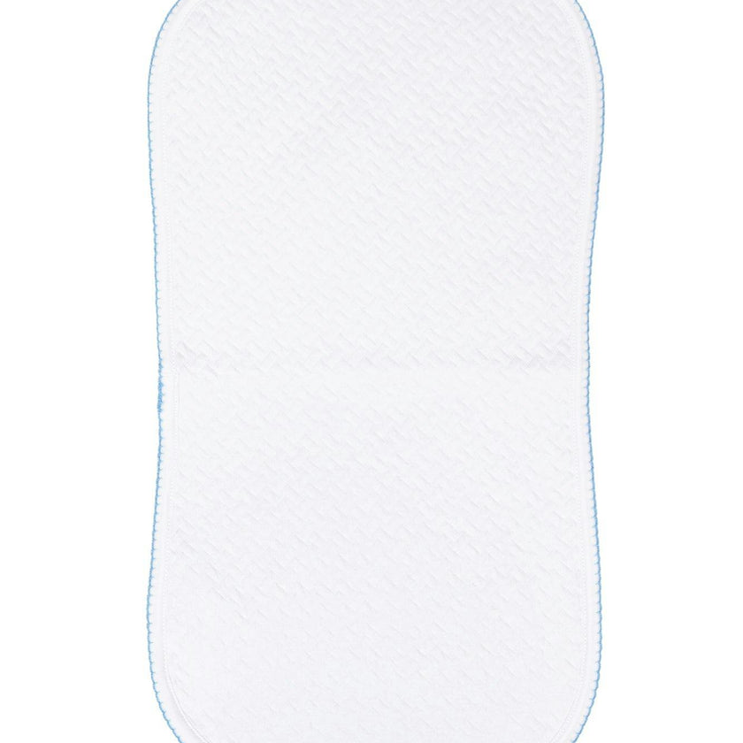 Basket Weave Baby Burp Cloth