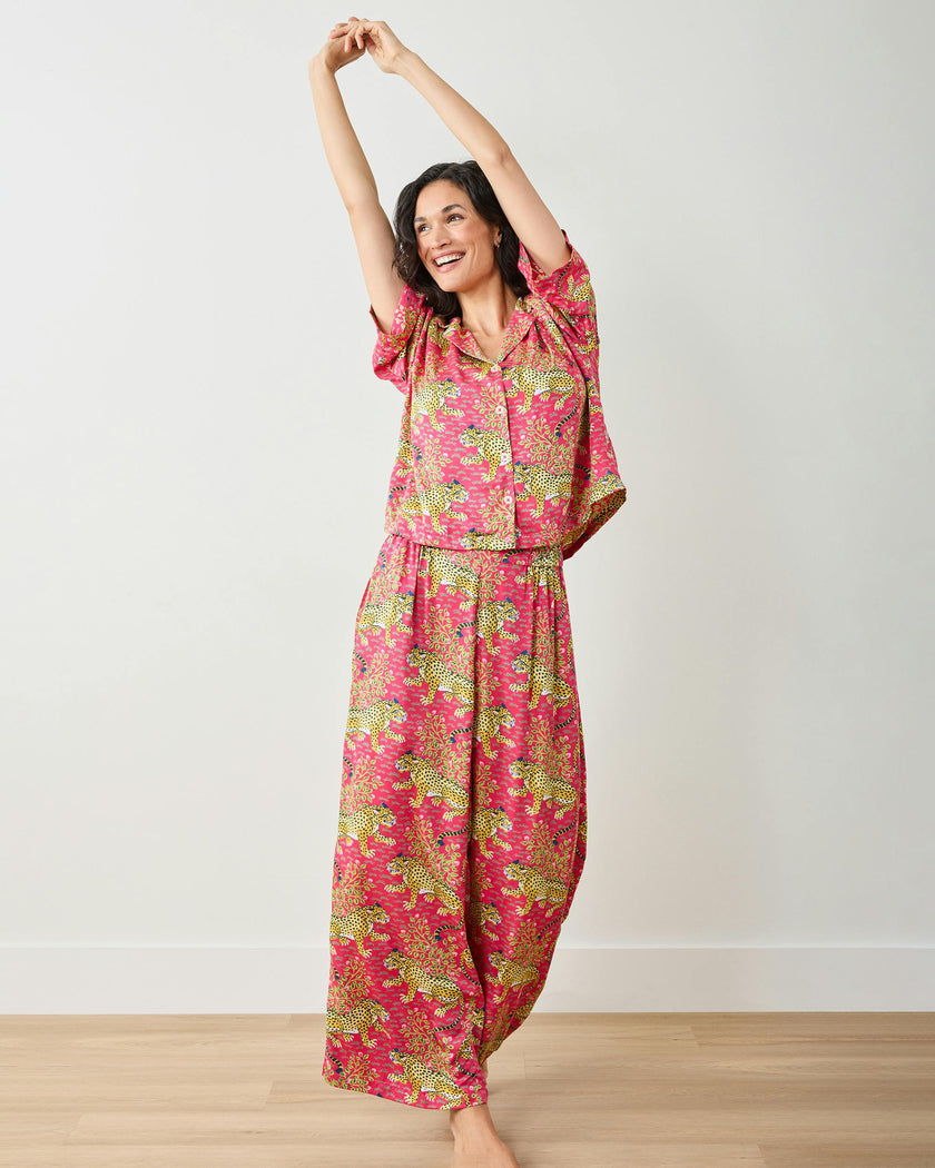 Bagheera - Eco Satin Wildest Dreams Set - Hot Pink