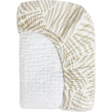 Organic Muslin Cotton Quilted Changing Pad Cover