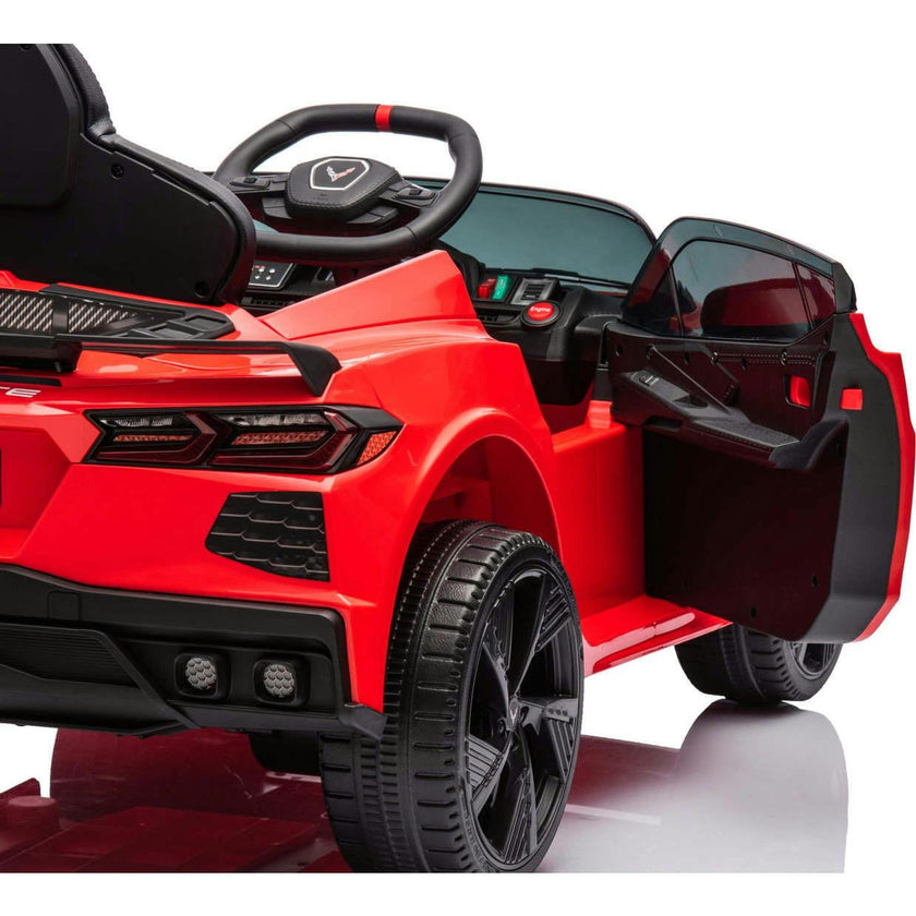 12V Chevrolet Corvette C8 1-Seater Kids Ride-On Car