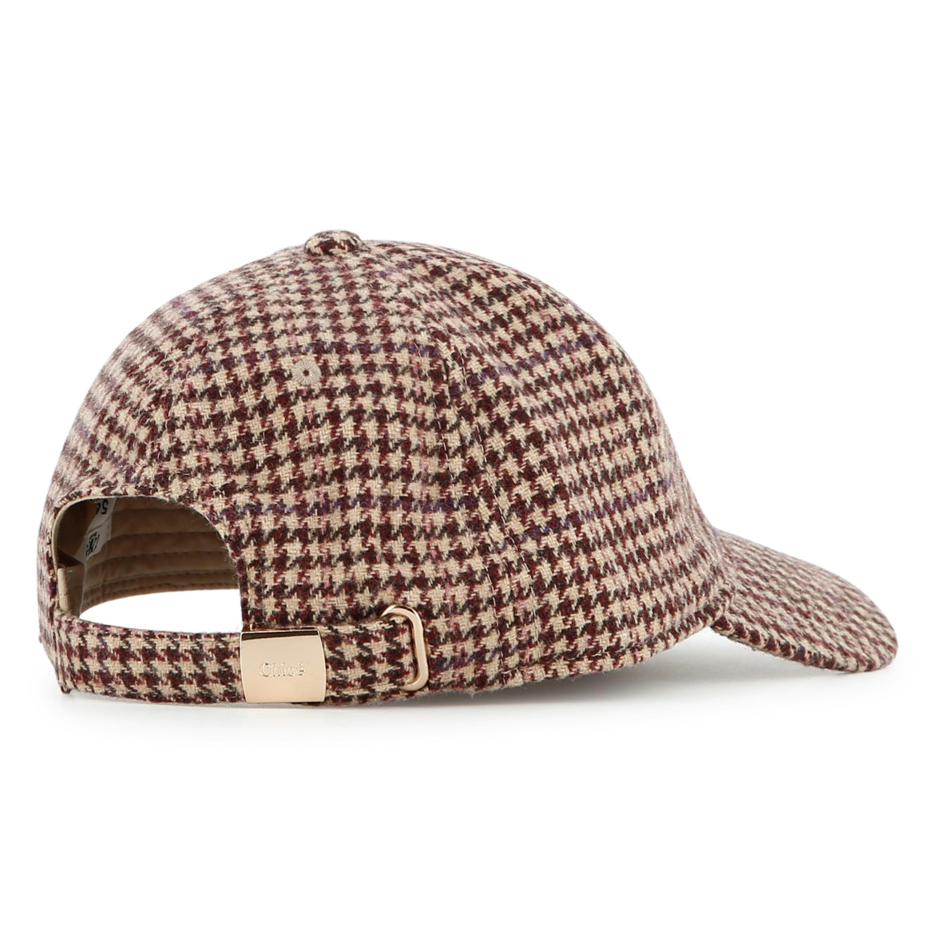 Houndstooth Logo Cap