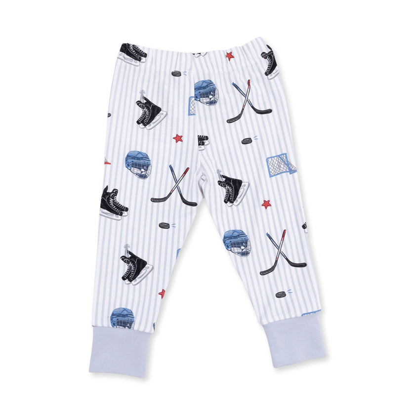 Hockey Stripe - Long Sleeve Loungewear Set