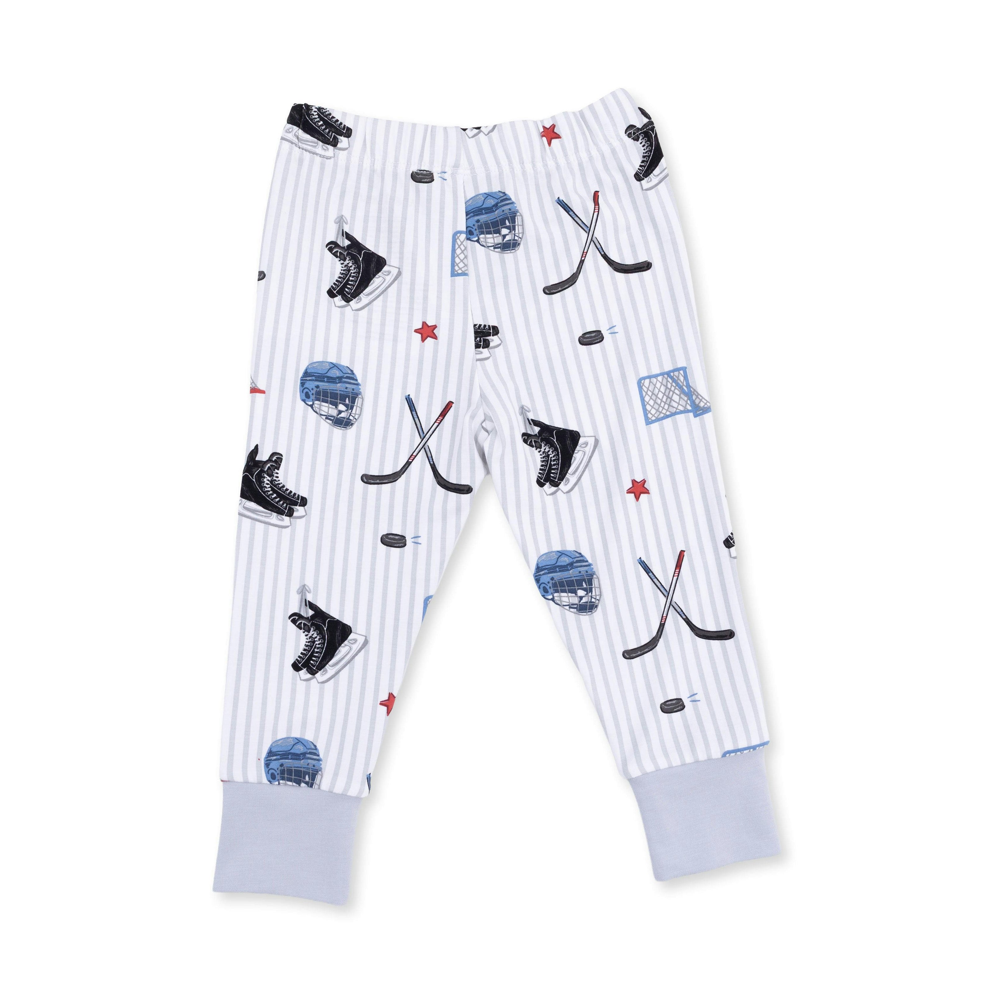 Hockey Stripe - Long Sleeve Loungewear Set