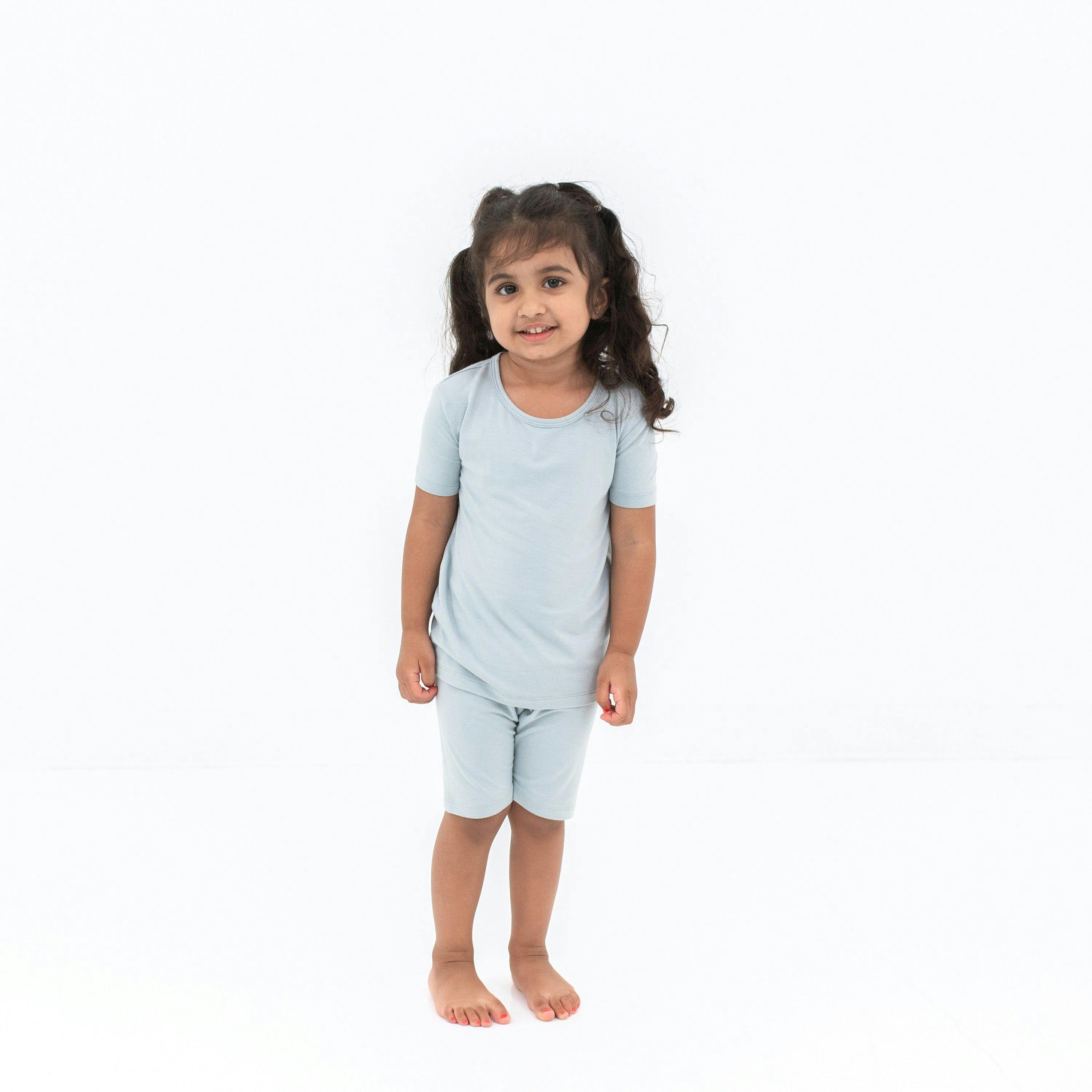 Short Sleeve Pajamas in Fog