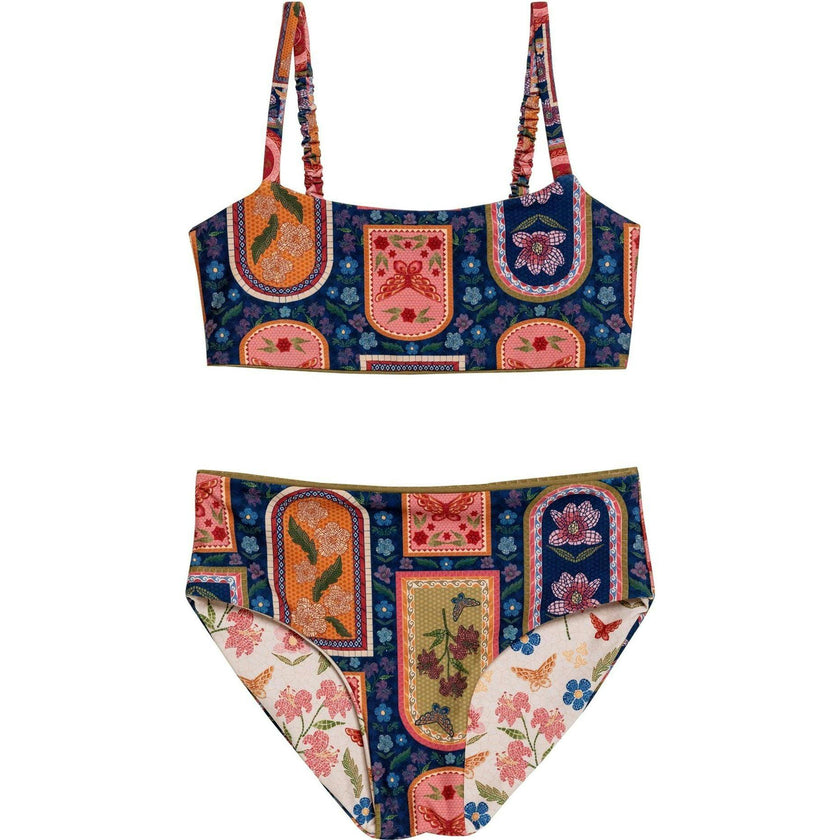 Sky Kids’ Bikini Set, Natural