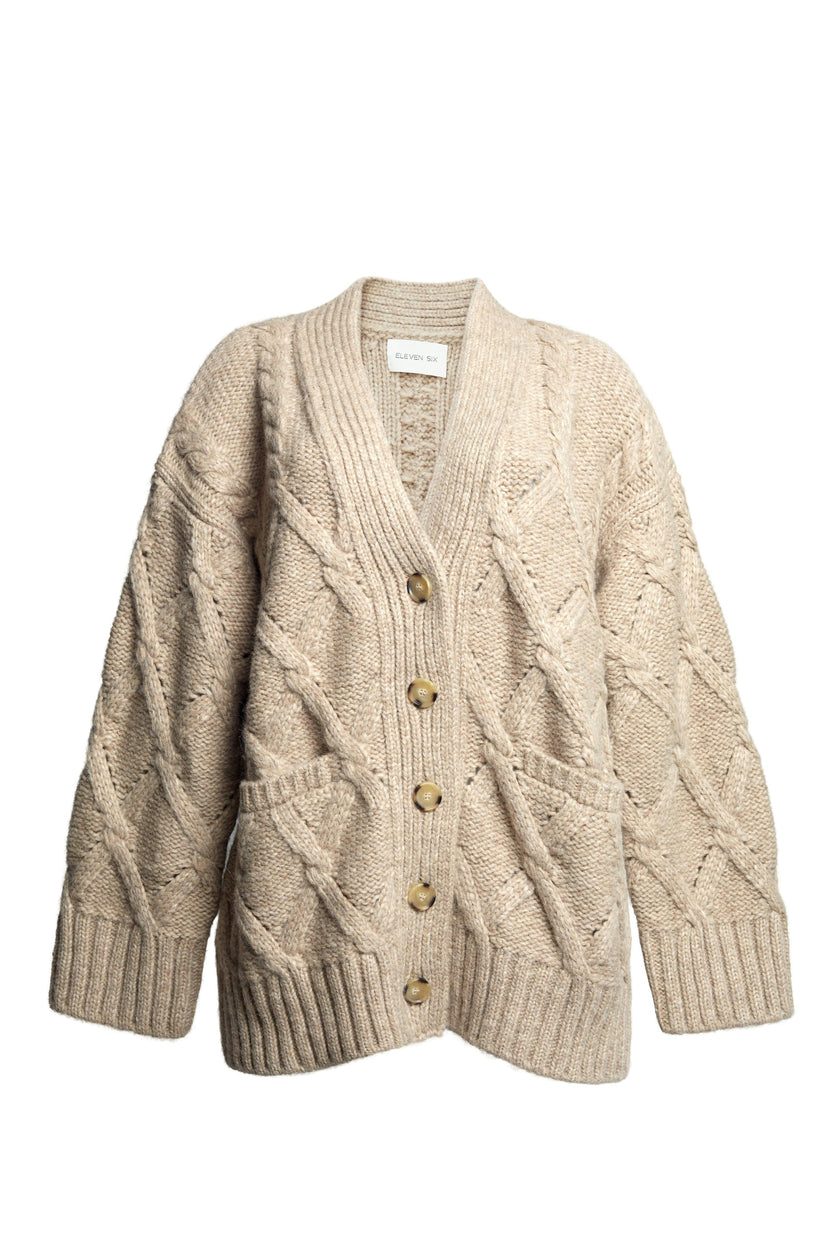 KAYLN CARDI | OATMEAL MELANGE