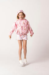 Light Weight French Terry Lounge Set Girls, Mermaid