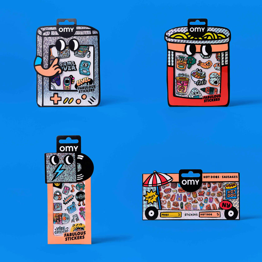 Play Time - Bundle Of 4 Stickers